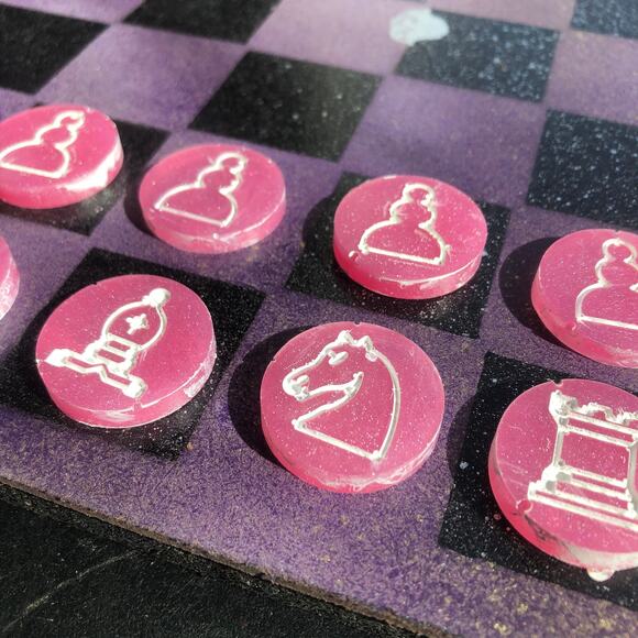 Chess Set - Midnight Purple - Picture 7 of 10